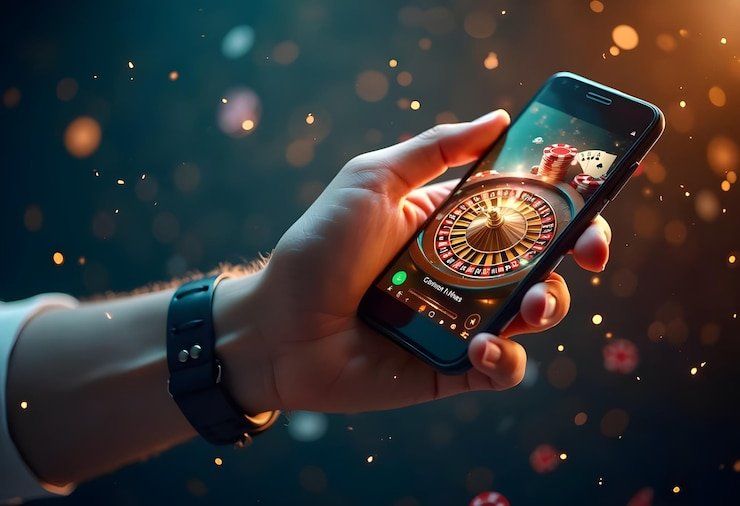 Ilustrasi edukasi dan dukungan bermain bertanggung jawab saat login akun skintoto