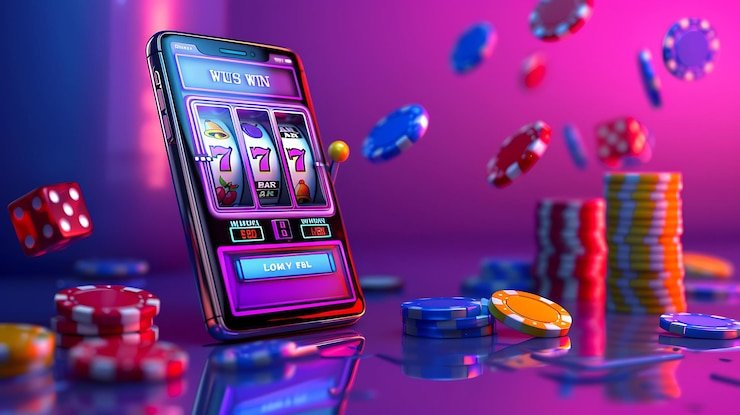Ilustrasi keamanan digital dan perlindungan data pelanggan di platform taruhan online